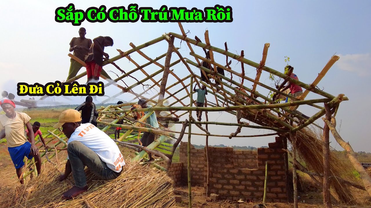 Quang Dũng || Anh Hướng Dẫn Thật Dễ Hiểu , Bây Giờ Có Thể Tự Làm Cho Mình Ngôi Nhà Tre Rồi