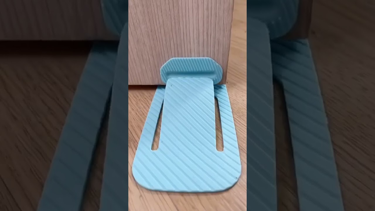Prostuff.in Plastic Spring Door Stopper, Multi-Function Nail-Free Door Wedge Holder, Door Stopper