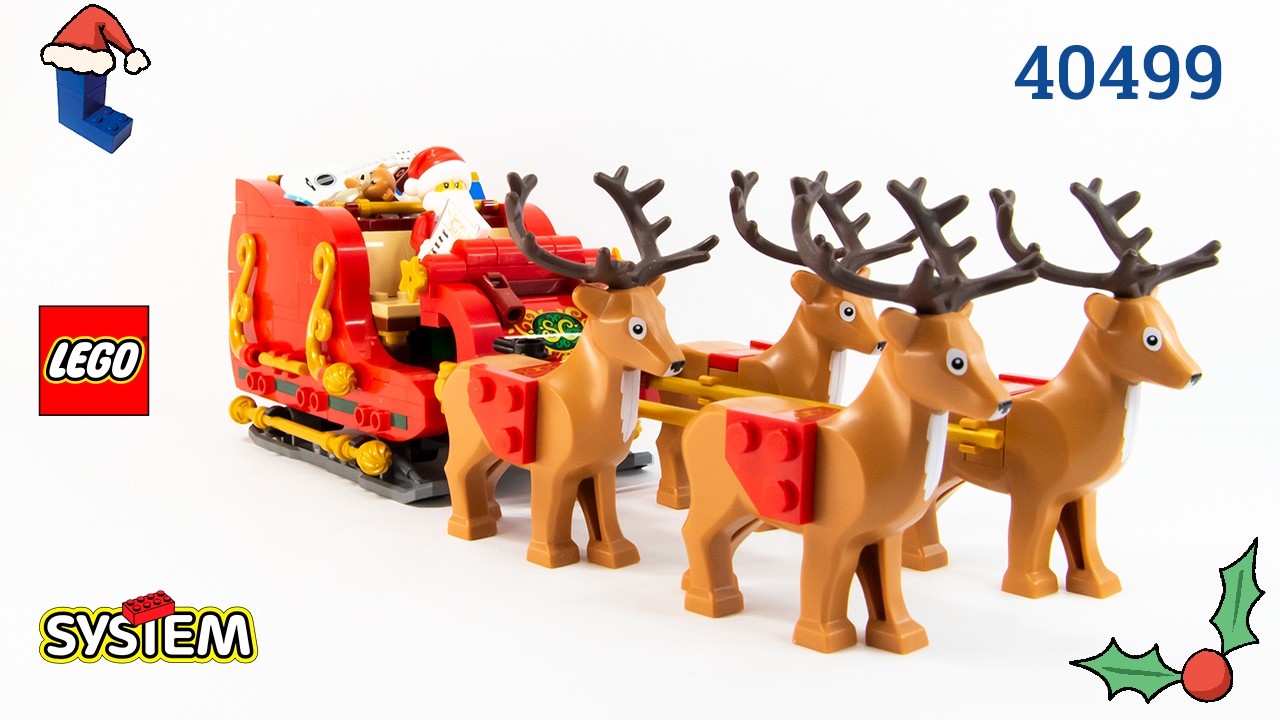 LEGO - SYSTEM - NAVIDAD - Santa's Sleigh - 40499 - 2021