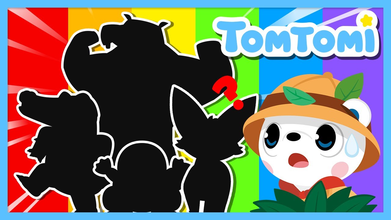 🦛What Animals Are They? 🐊 | BEST Animals Songs for Kids | Kids songs | Nursery rhymes #TOMTOMI