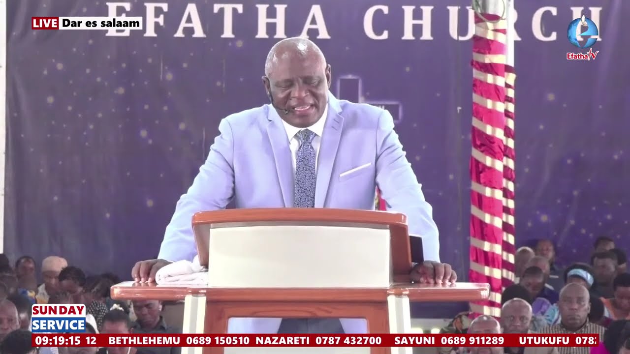 🔴SUNDAY SERVICE - EFATHA CHURCH MWENGE | 18th JANUARY, 2026