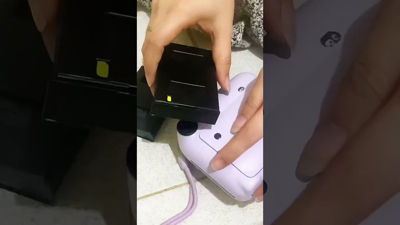 How to refill/change instax film at instax mini 12