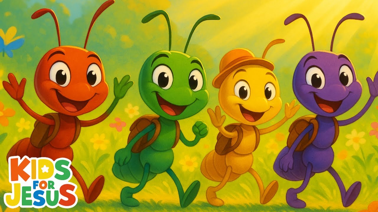 The Ants Go Marching – Bible Song for Kids | Nursery Rhymes for Kids