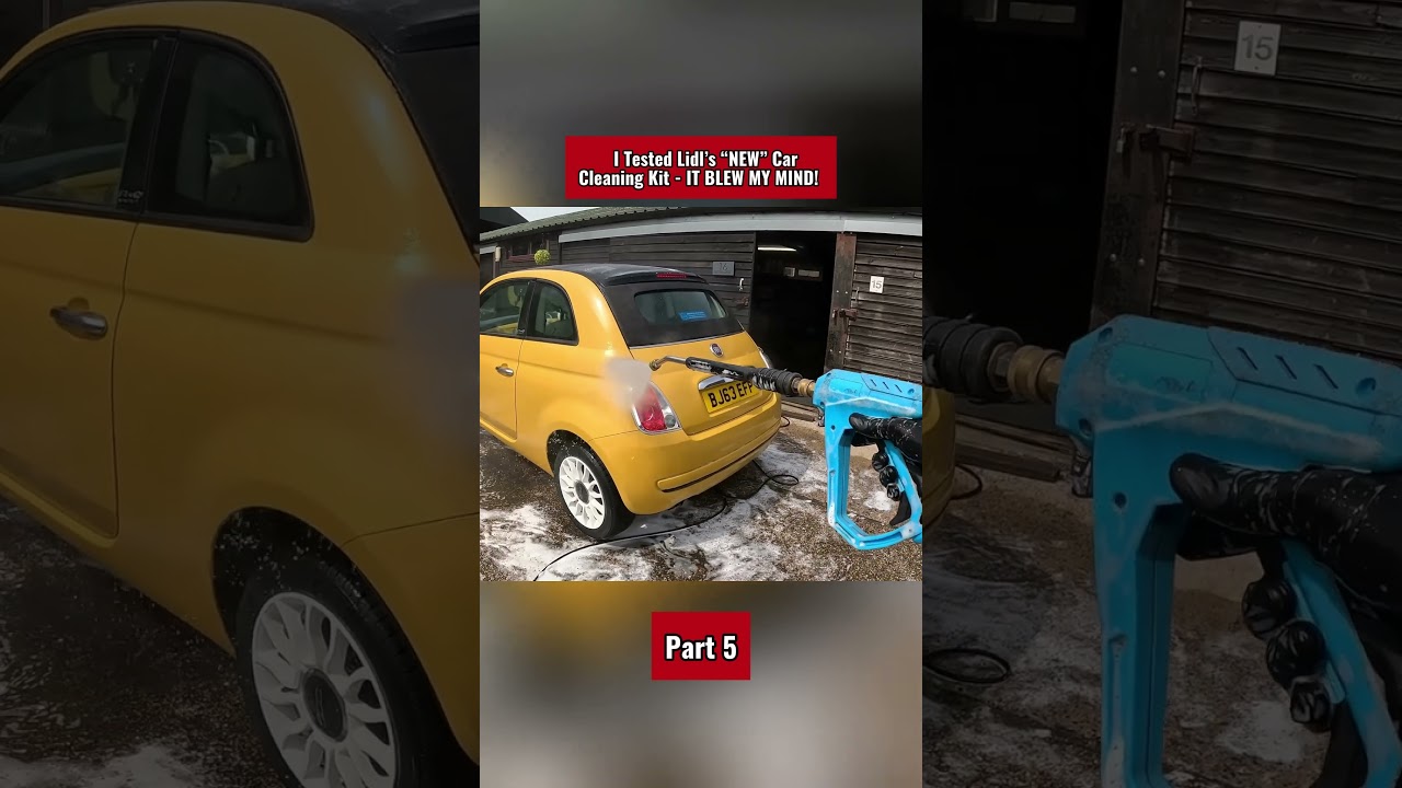 I Tested Lidl's car Cleaning Products Part 5