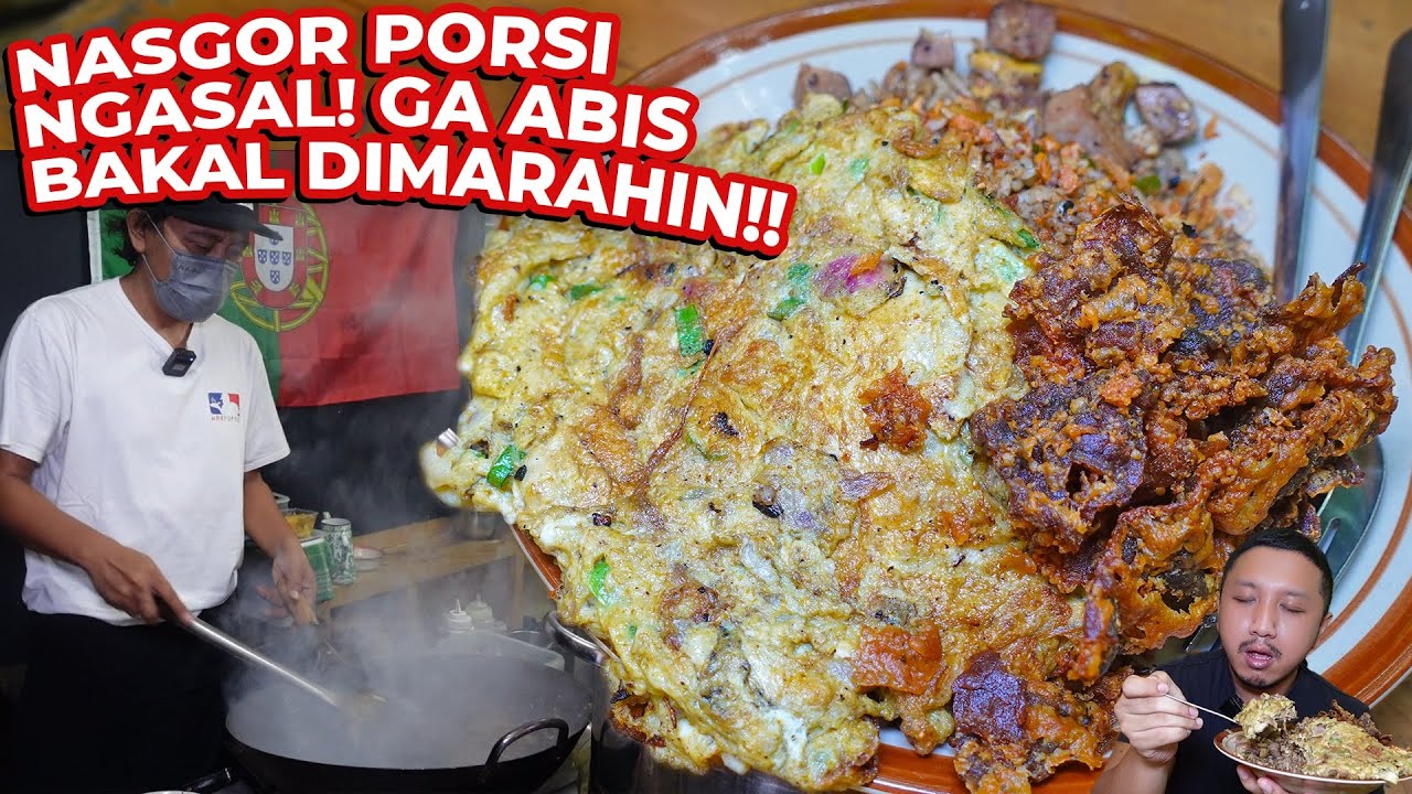 JUAL NASI PORSI BRUTAL KALO GA ABIS HARUS SIAP DIOMELIN!!!