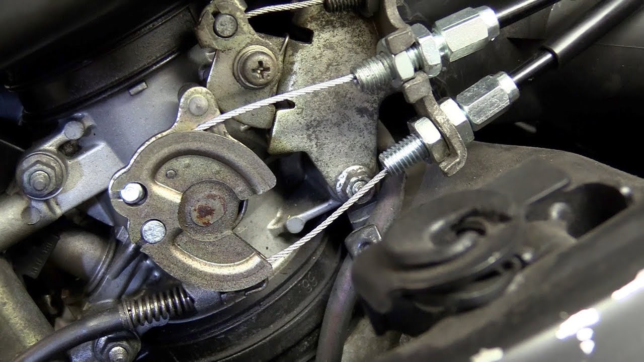 Delboy's Garage, Hayabusa 30, "Throttle Cables Replacement" !