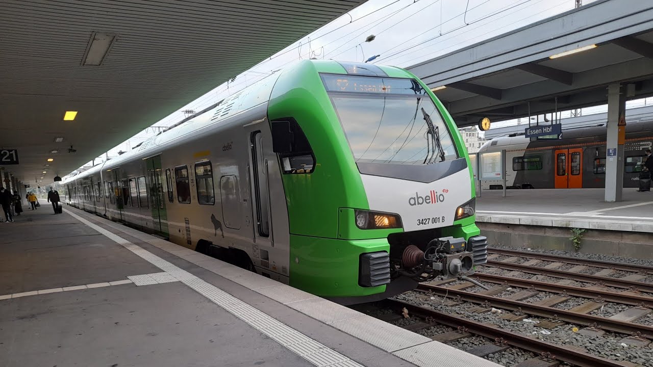 S-Bahn Rhein-Ruhr Mitfahrt von Dortmund Hbf bis Essen Hbf im Flirt 3 auf der S2 Komplette Linie