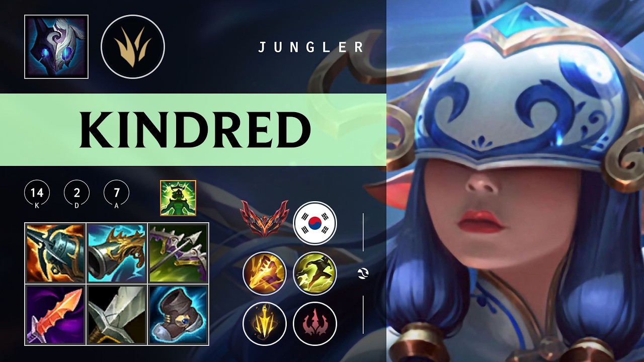 Kindred Jungle vs Ambessa - KR Grandmaster Patch 26.03