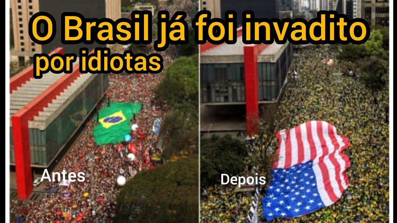 Brasileiros querem invasão!
