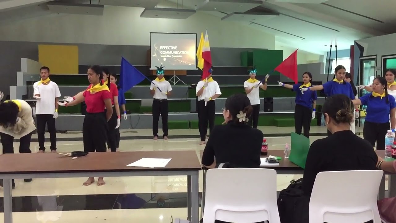 'The Anatomy of a Filipino' Speech Choir by Prof. Felix Bautista