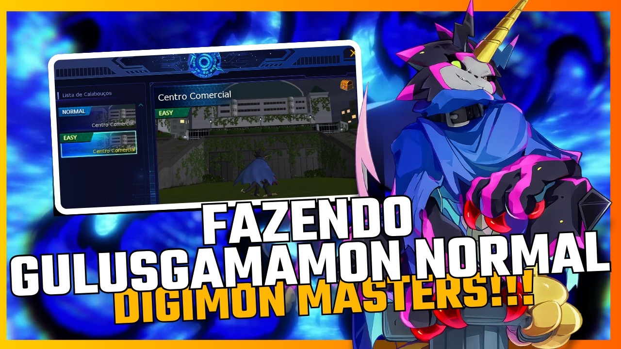 LADMO| COMO FAZER O GULUSGAMAMON NORMAL !!! | DIGIMON MASTERS ONLINE
