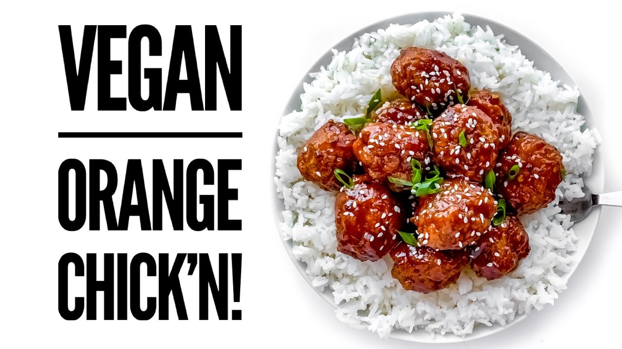 Orange Chicken like Panda Express but VEGAN and BETTER!