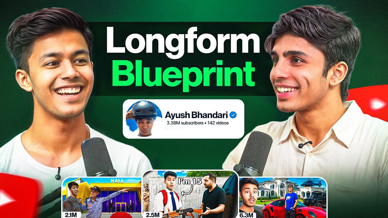 How to be successful Content Creator ft.  @AyushBhandari  | Creator Podcast -  Ep 1