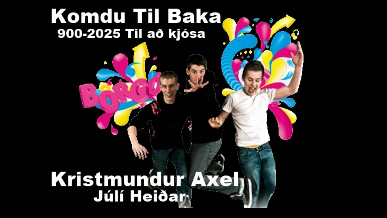 Komdu Til Baka -Kristmundur Axel &. Júlí Heiðar-  Söngkeppni Framhaldskólanna 2010