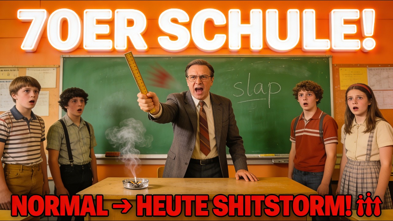 70er Schule: Das War DAMALS NORMAL – Heute WÜRDE ES SHITSTORM REGNEN! 😱📚
