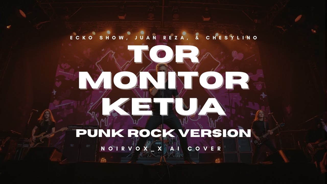 TOR MONITOR KETUA  - Ecko Show, Juan Reza & Chesylino | PUNK ROCK COVER VERSION