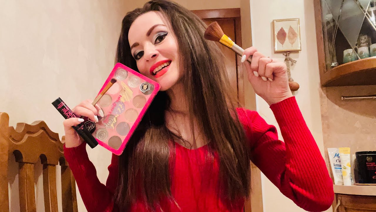АСМР 👄 Ты пришла ко мне на макияж. Ролевая игра. ASMR You came to me for makeup. Role play.