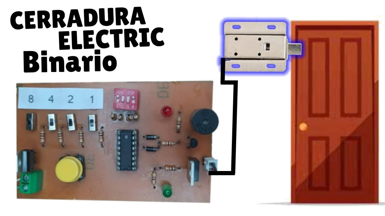 CONSTRUYENDO UNA CERRADURA DIGITAL para la CASA!