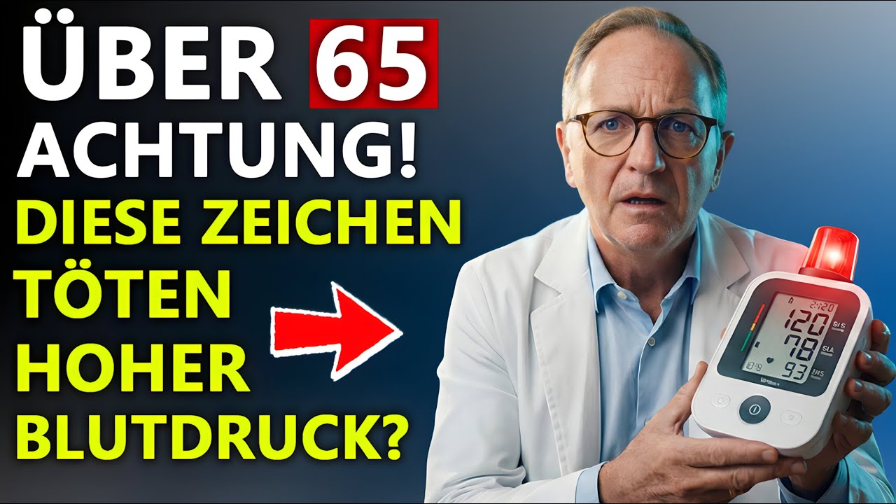 Über 60? 10 Anzeichen von Bluthochdruck, die Sie NIEMALS ignorieren sollten!