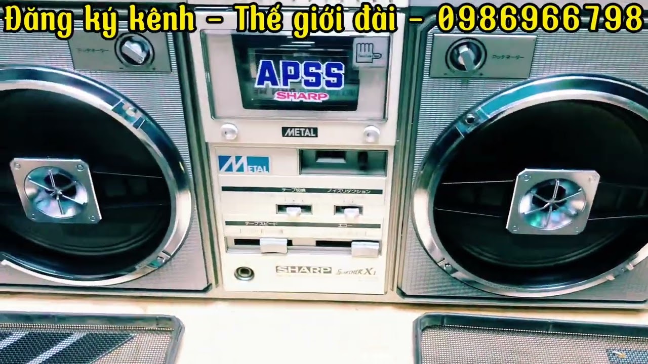 SHARP GF - 508St(Đã bán)| MỆNH DANH LÀ ÔNG VUA CASSETTE MỘT CỤC | QUẢ KO SAI