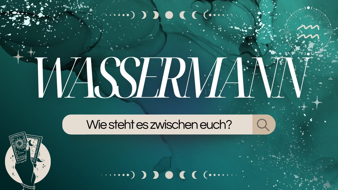 WASSERMANN ♒ Nicht bereit für Bindung I Beziehungsspiel