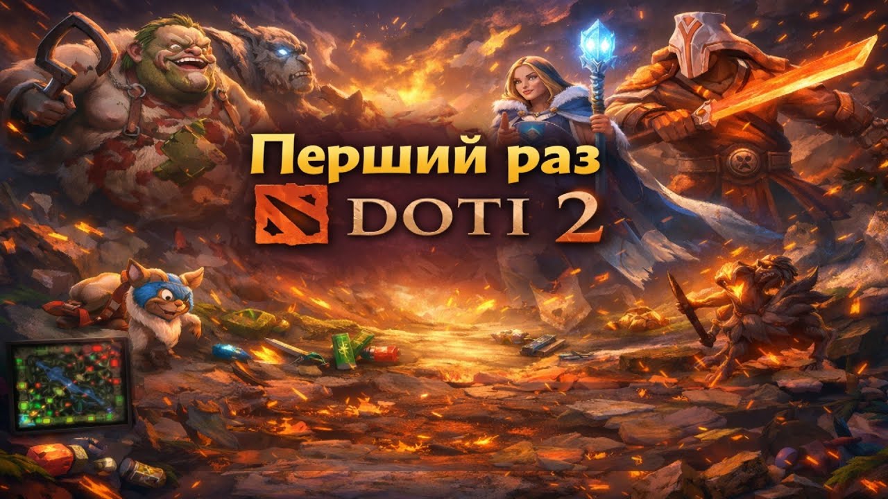 Перший раз у Dota 2 — не смійся 😅