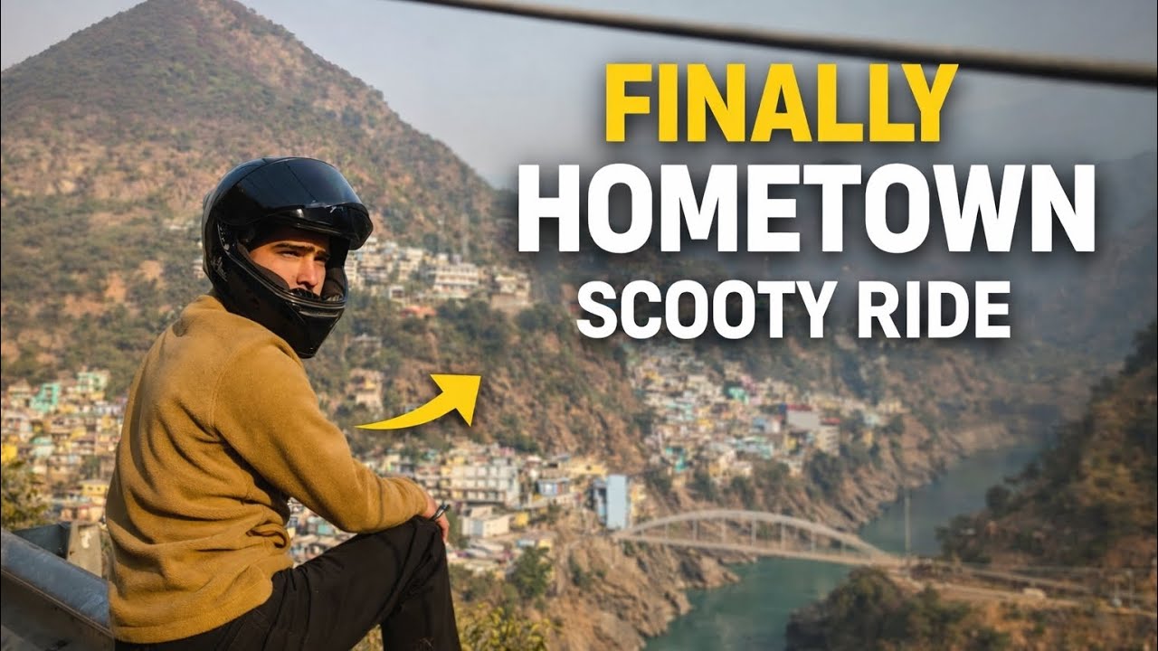 SCooty Ride to my hometown 🏡♥️#hometownvlogs #scootyrides #travalvlogs #dailyvideo #explore 