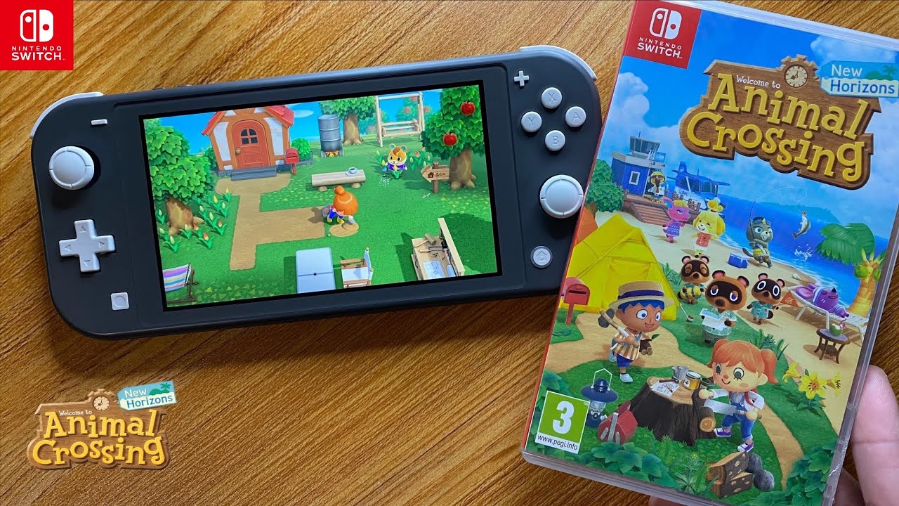 Animal Crossing: New Horizons Nintendo Switch Lite Gameplay