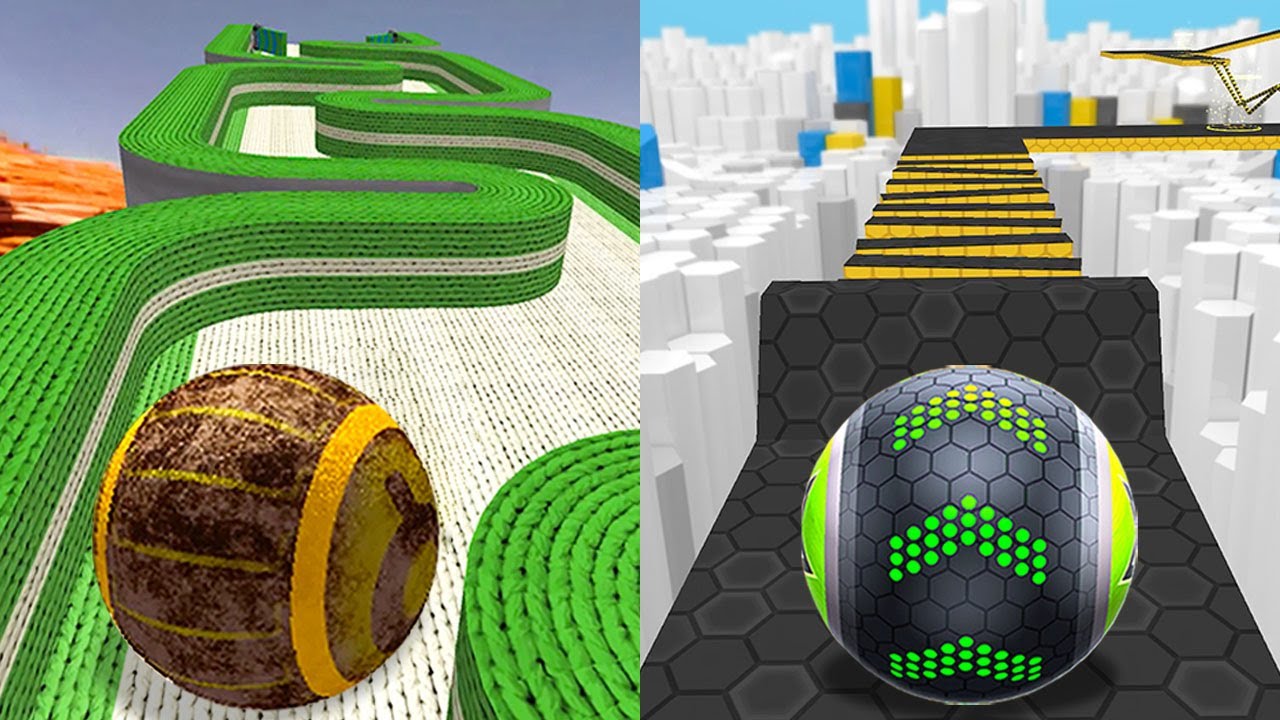 🛑 Going Balls VS Rollance Adventure Ball,Temple Rolling Balls,Rolling Balance Ball,Action Balls