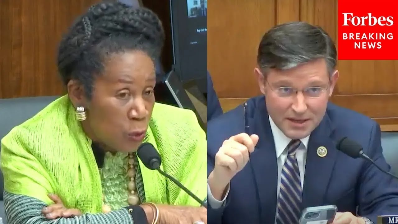 'What Does That Mean Exactly?': Mike Johnson Questions Sheila Jackson Lee On Her Crime Amendment
