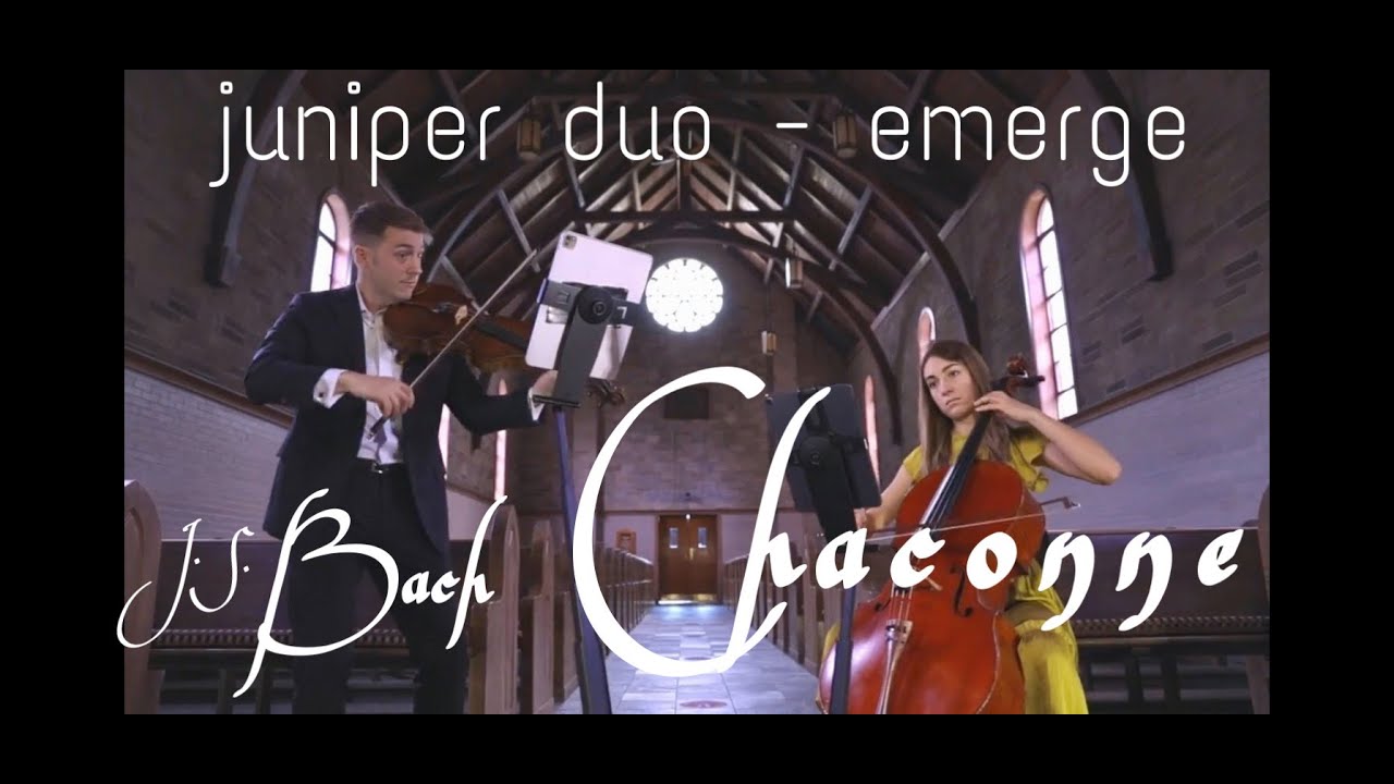 Bach Chaconne for Viola and Cello - Juniper Duo