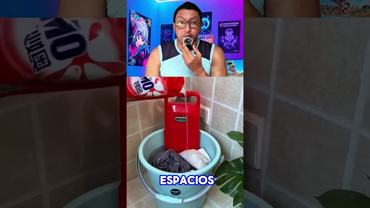 Esta mini lavadora port&aacute;til es perfecta para espacios peque&ntilde;os