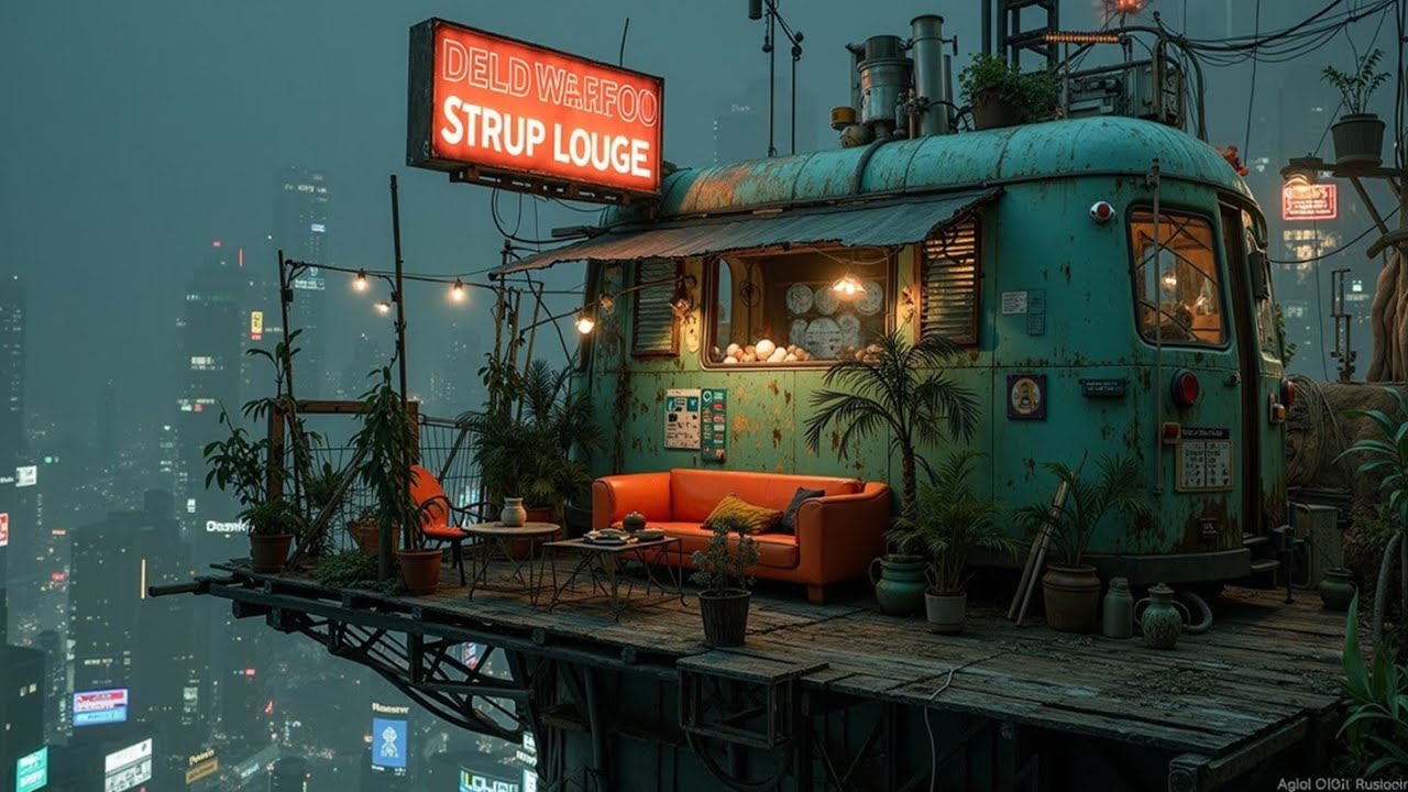 Tokyo City Lofi Music ~ Night Ambience Chill Mix for Study, Relaxation, Focus & Peace