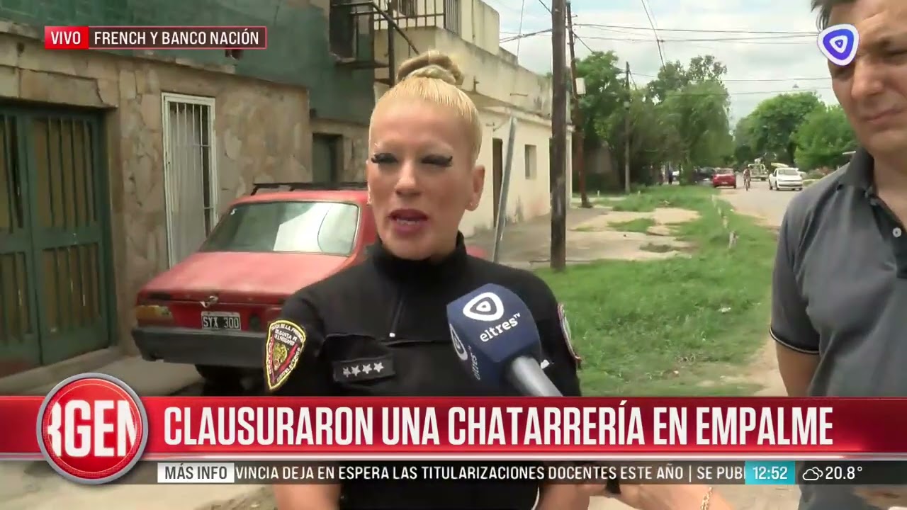 Clausuraron una chatarrería en Empalme Graneros