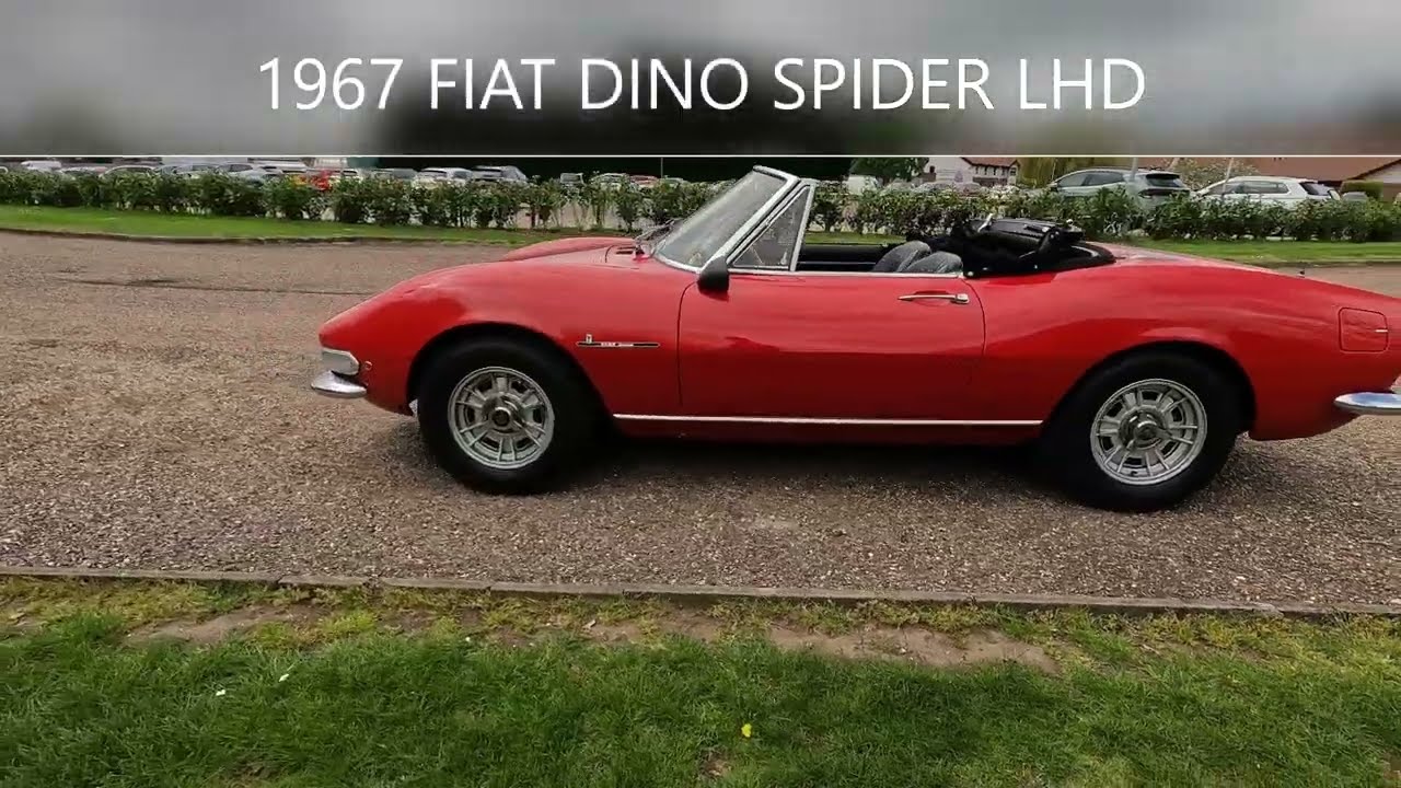 1967 FIAT DINO SPIDER LHD