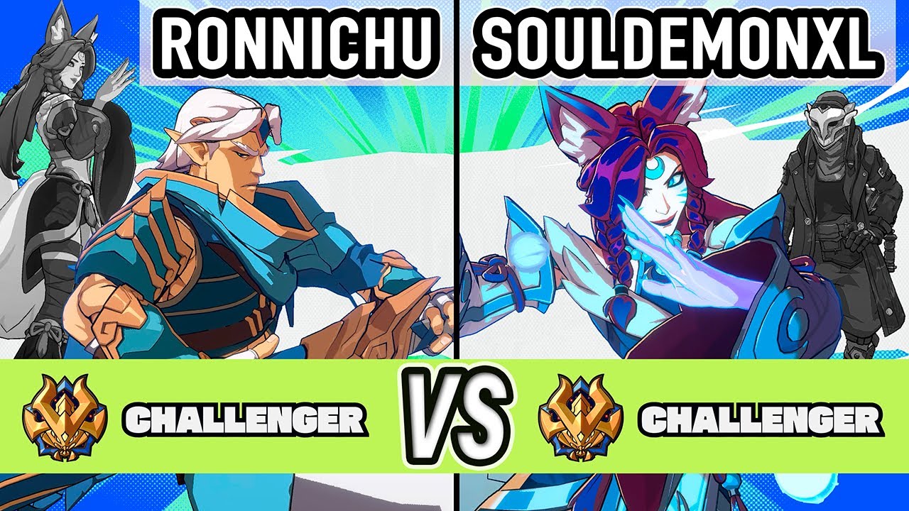 2XKO ▰ Ronnichu (Yasuo / Ahri) vs SoulDemonXL (Ahri / Ekko) ▰ High Level Gameplay