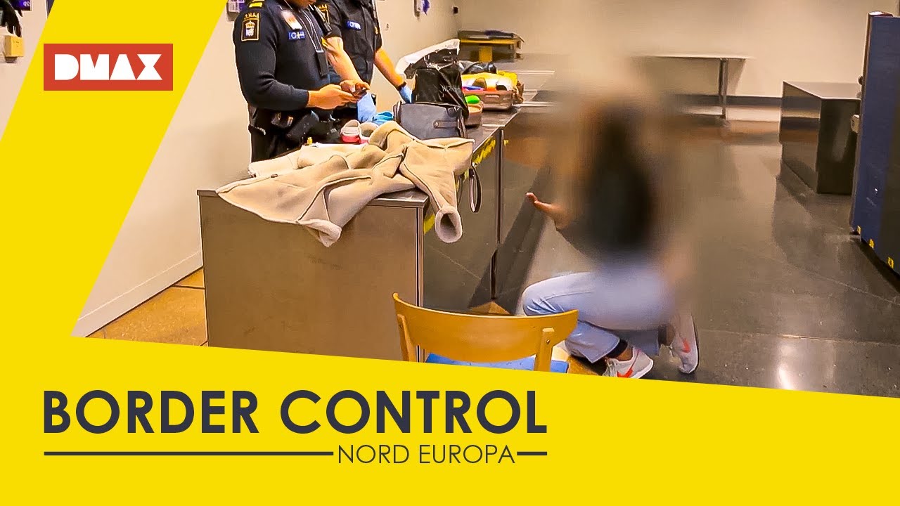Una donna sospetta scoppia in lacrime alla dogana | Stop Border Control Nord Europa