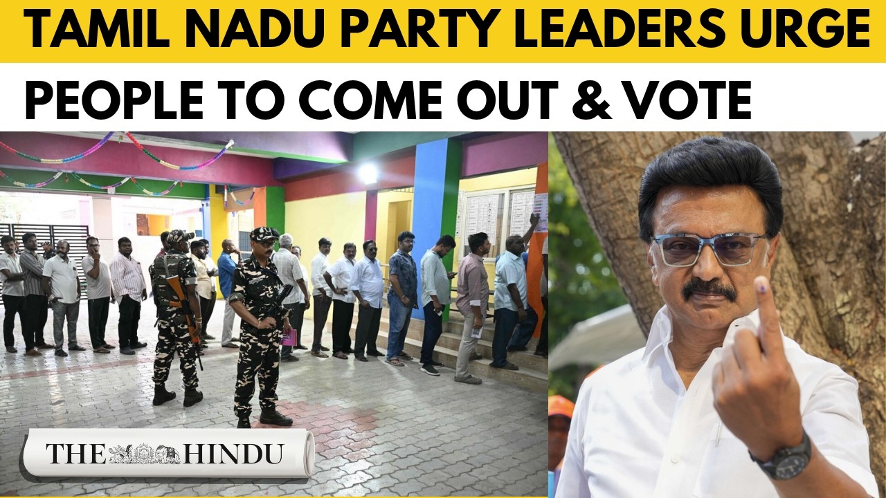 Polling underway in Tamil Nadu's 234 constituencies