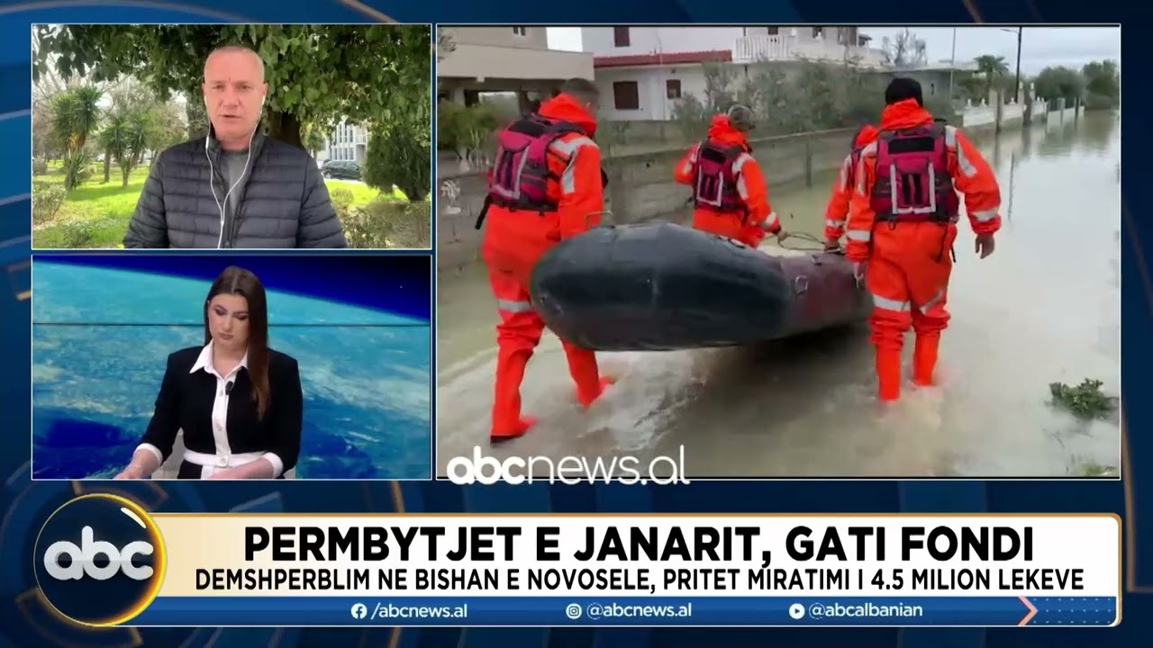 Përmbytjet e janarit, gati fondi/ Dëmshpërblim në Bishan e Novoselë  | ABC News Albania