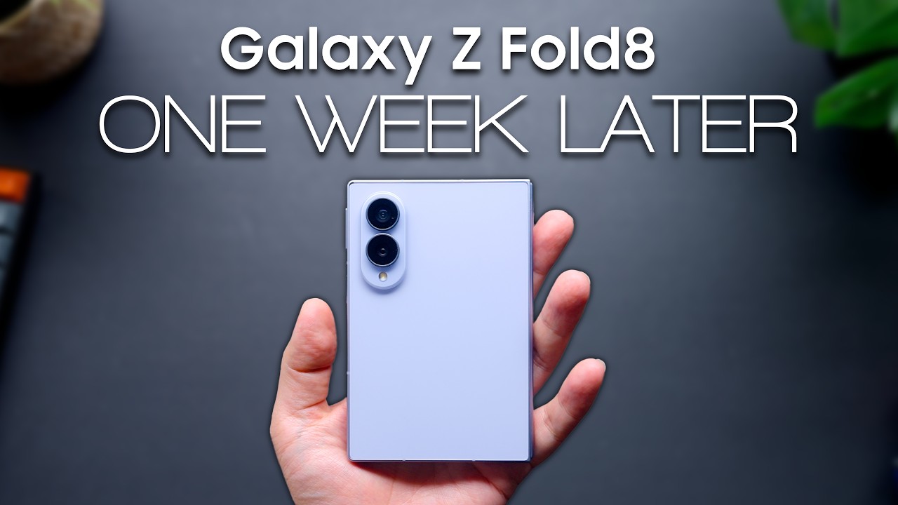 Galaxy Z Fold 8 спустя неделю &mdash; берегись, Apple