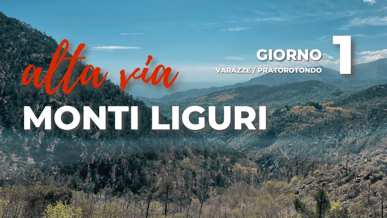 ALTA VIA dei Monti Liguri - 1° Giorno - da Varazze al rifugio Pratorotondo [4K]