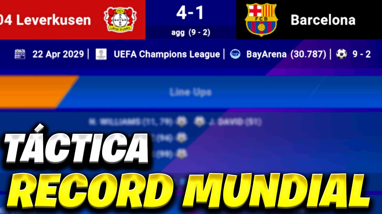 La táctica que ROMPIÓ TODOS LOS RÉCORDS en Soccer Manager 2025