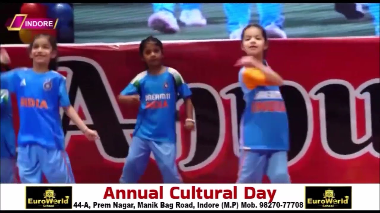EUROWORLD SCHOOL PRESENT 16TH ANNUAL FUNCTION THEME - GOONJ PERFORMANCE - MOWEN'S WORLD CUP