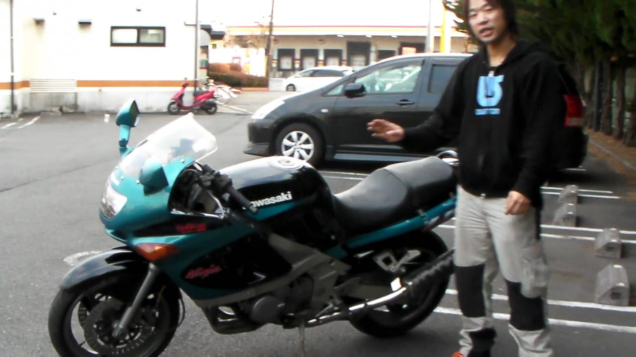 ZZR400N　参考動画と重いバイクの取り回し方法講座