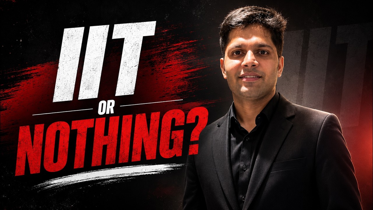 Is JEE Prep worth it if you don't get IIT? (by AIR 1)
