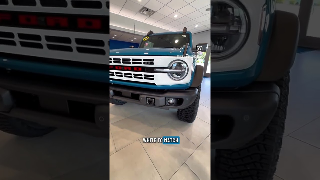 The Heritage Edition Bronco is 🔥🔥🔥