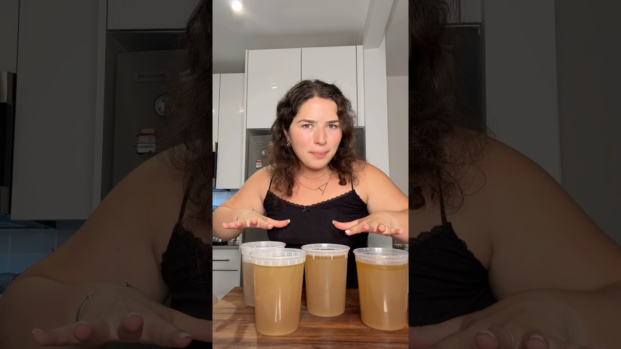 Homemade Beef Stock 🥩