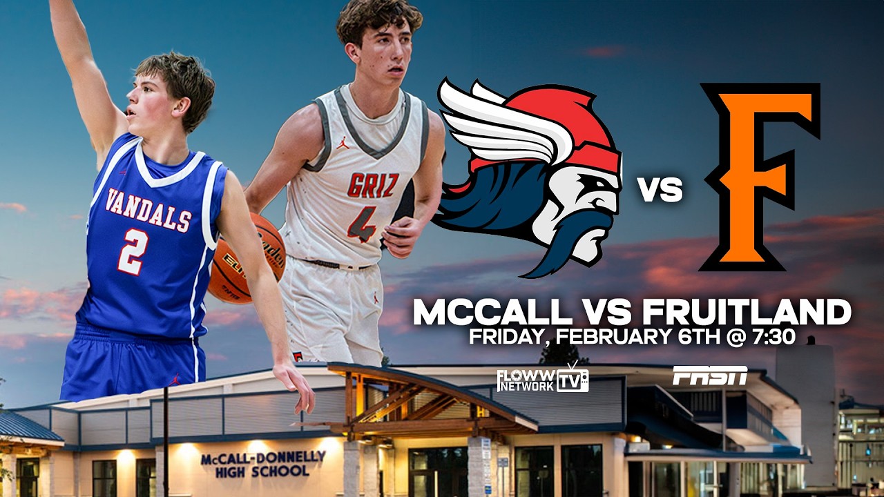McCall vs Fruitland - Idaho 4A SRV High School Boys Basketball LIVE