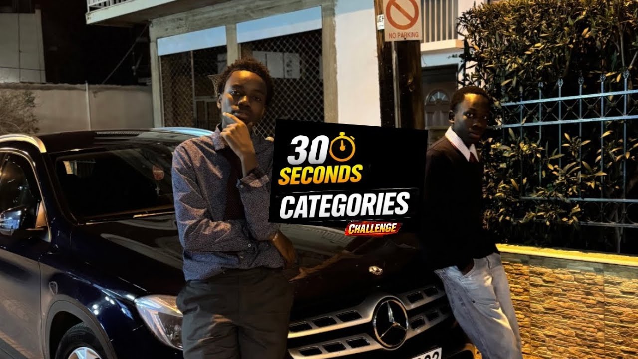 30 seconds category challenge 