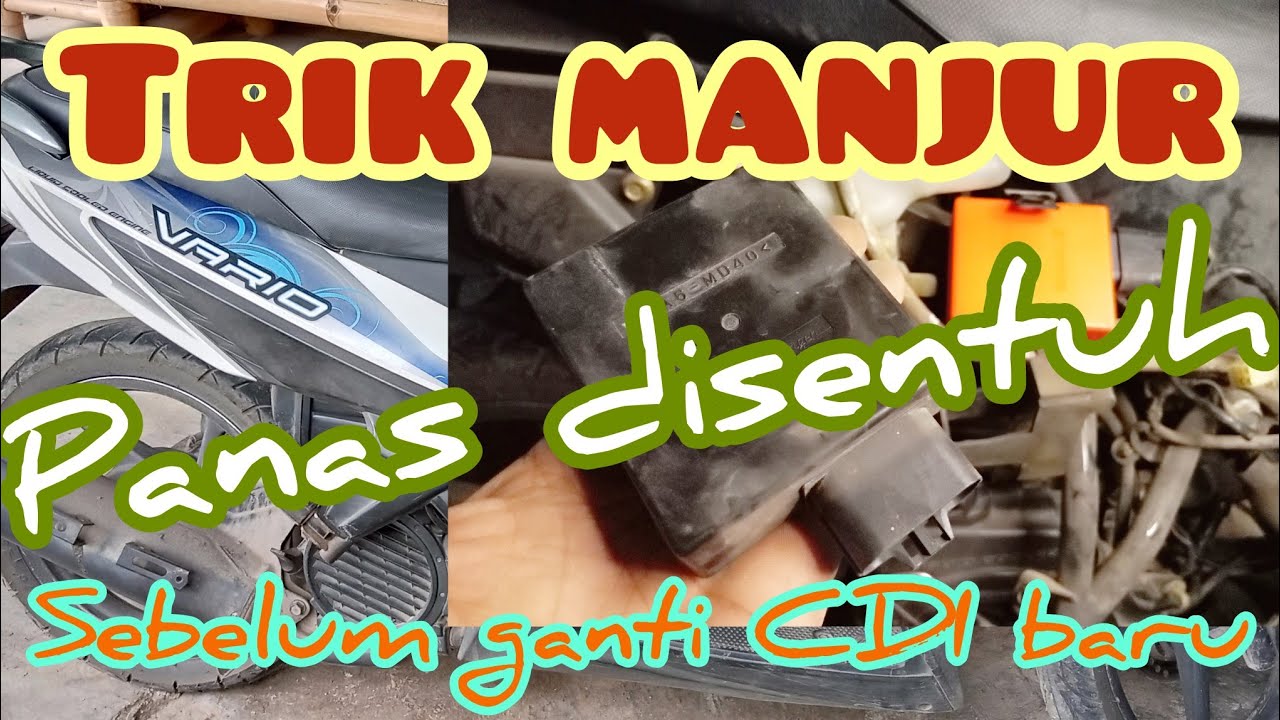 Penggantian CDI Vario 110 Karbu Matot dan Panas !!! Cara Cek Jalur Bermasalah